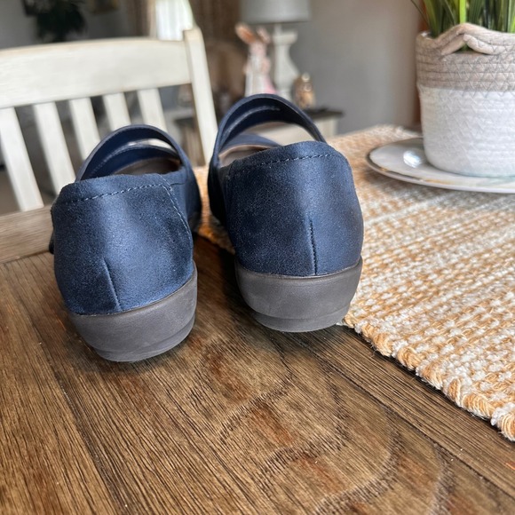 Easy Spirit Aranza Mary Jane Comfort Shoes Adjustable Strap Flats Blue Size 9 - Picture 3 of 9